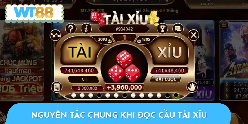 Một số nguyên tắc cần nhớ trong cách đọc cầu Tài Xỉu