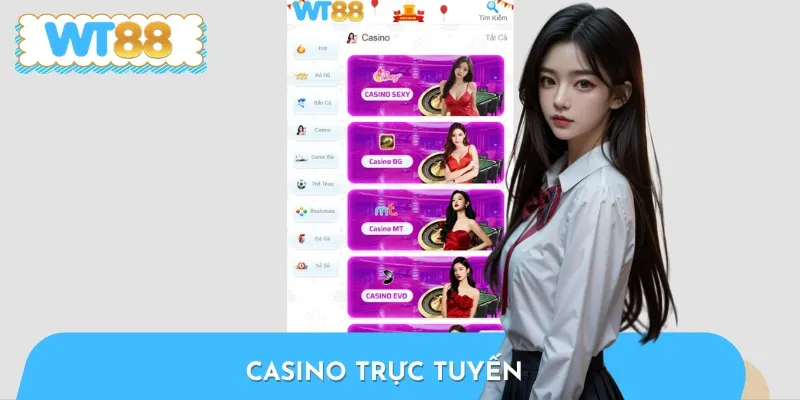 Khi đến với Casino, bạn sẽ cảm nhận được không gian cá cược chân thực